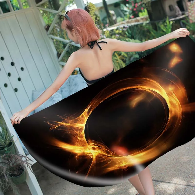 Мягкое банное полотенце с 3D цветком и национальным флагом Парижа большие