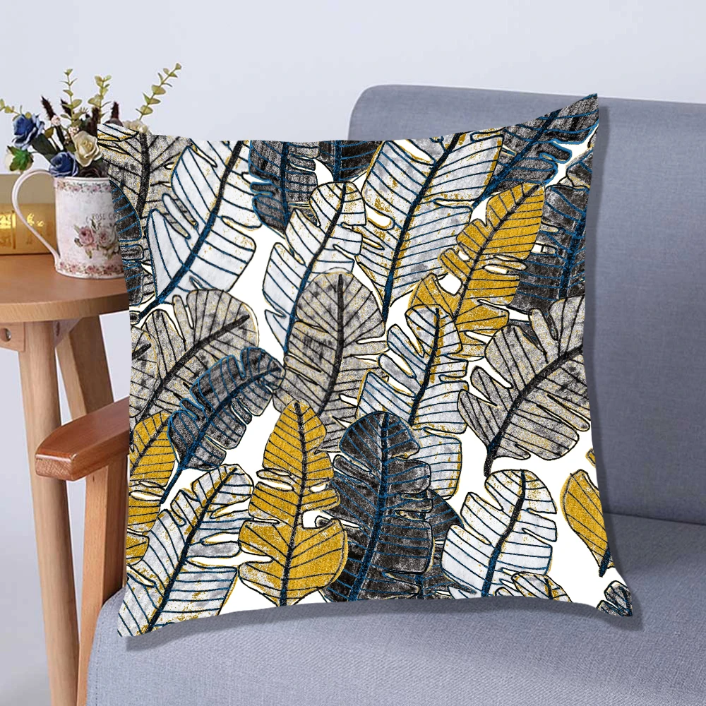 2 шт. Наволочка на подушку Осенние полиэфирные подушки наволочка для дивана