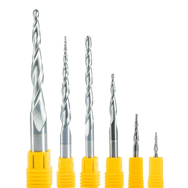 Концевая фреза из карбида вольфрама 1/8 дюйма 4 мм 6 8 10 12 2 шт. | Инструменты