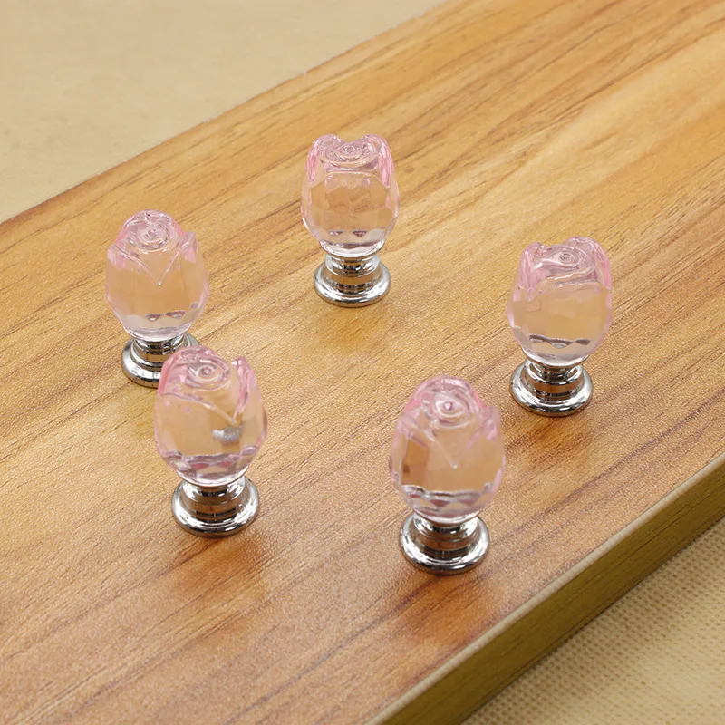 20mm Crystal Handle Single Hole Diamond Glass Drawer K9 Transparent Door Knobs | Обустройство дома
