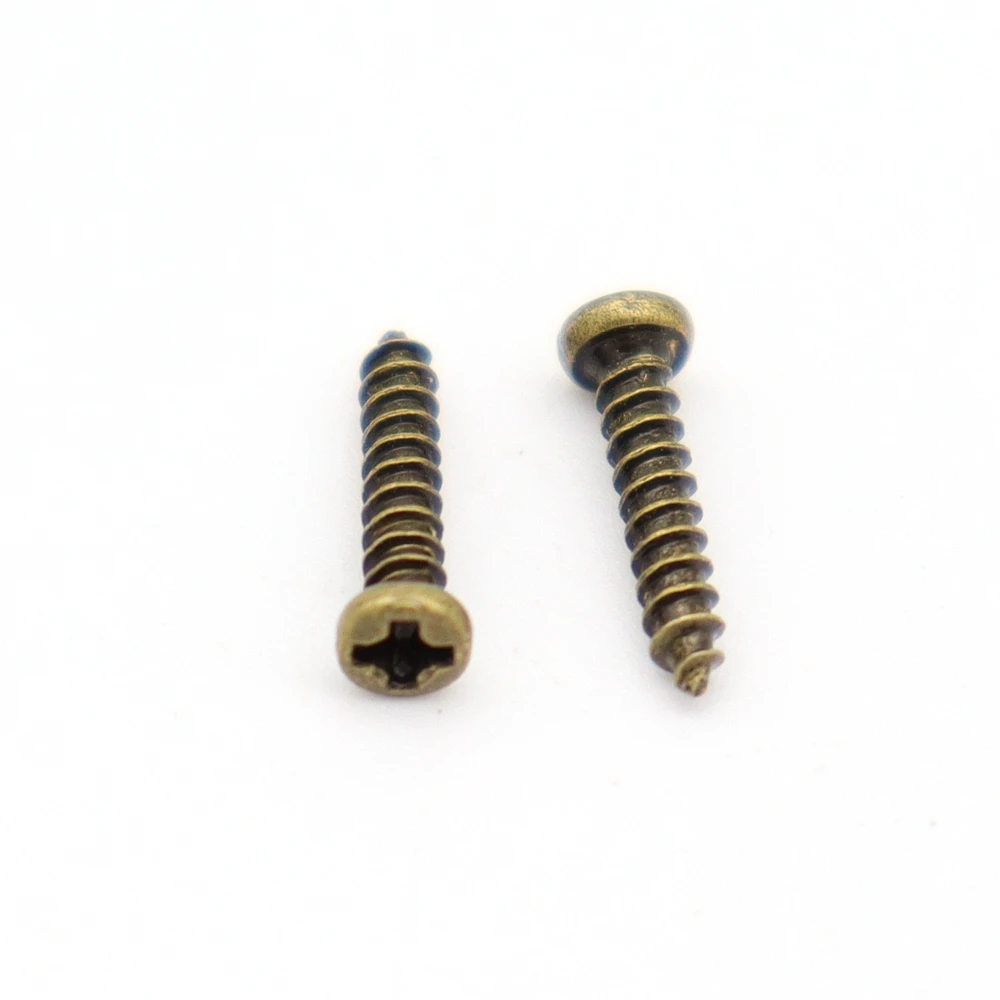 3050100 stücke elektrische gitarre tuning schraube folk gitarre taste schraube elektrische bass taste montage schraube 2 2 × 11mm free g