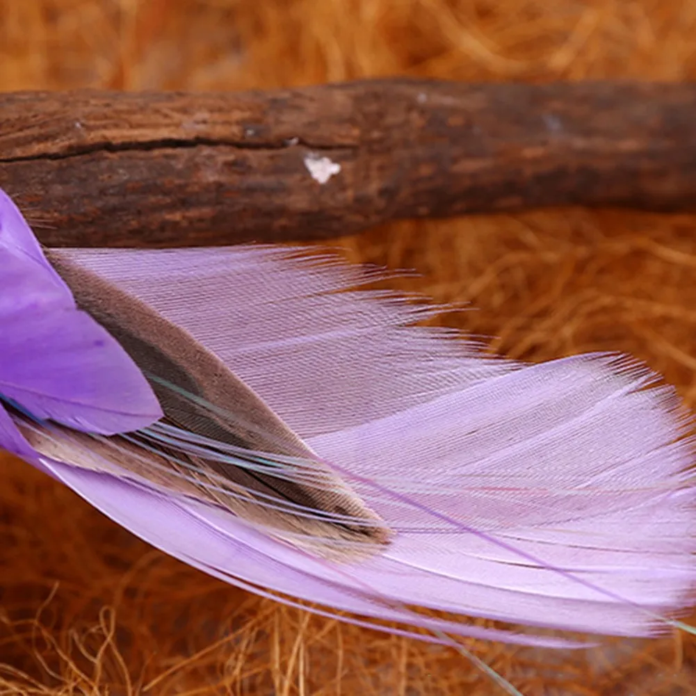 

12x Fake Feather Bird Xmas Tree Decor Perched Woodland Birds Decor Adornment As Birthday Gift Or Christmas Gift For Your Kids O
