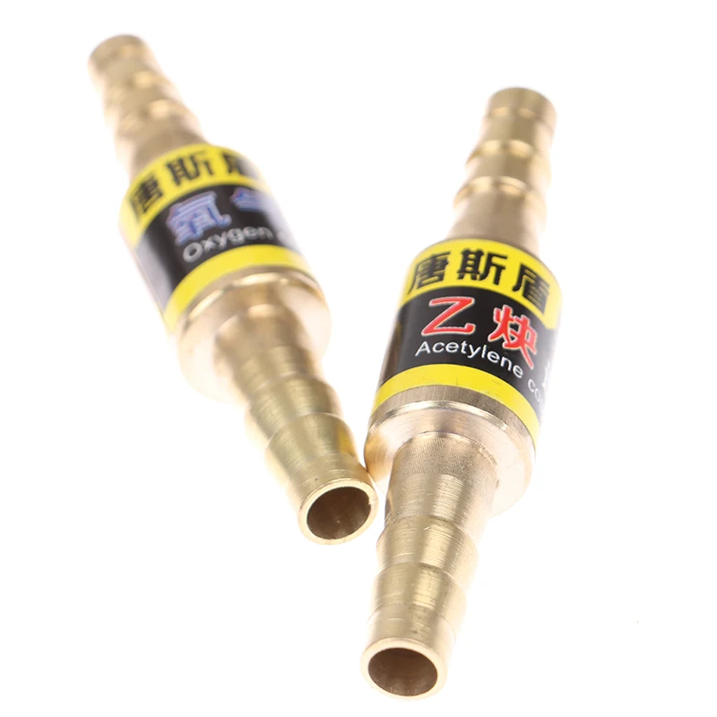 

1pcs Pipe Flashback Arrestors Of Acetylene & Oxygen Fuel Check Safety Valve