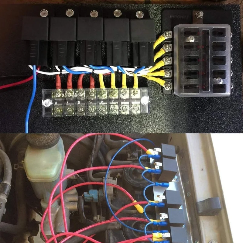 280 штук в штучной упаковке Ассорти обжимных клемм для электрических проводов