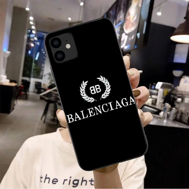 

LJHYDFCNB Bbalenciagaes Phone Case For Iphone 6 6s 7 8 Plus XR X XS 11 12 Pro Mini Max