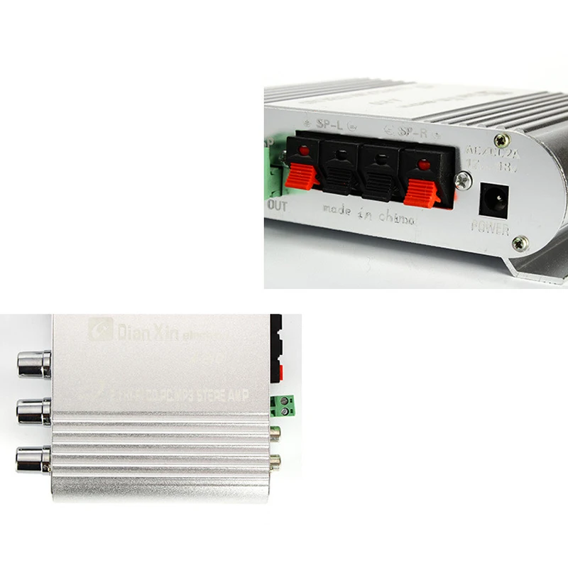 KYYSLB 40 Вт * 2 4-8ohm DC12-15V A-210 усилитель мощности 1 канальный автомобильный динамика |