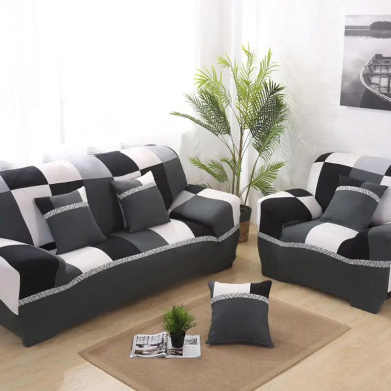 Дешевые чехлы для диванов растягивающиеся Чехлы скамейки на сиденье софа