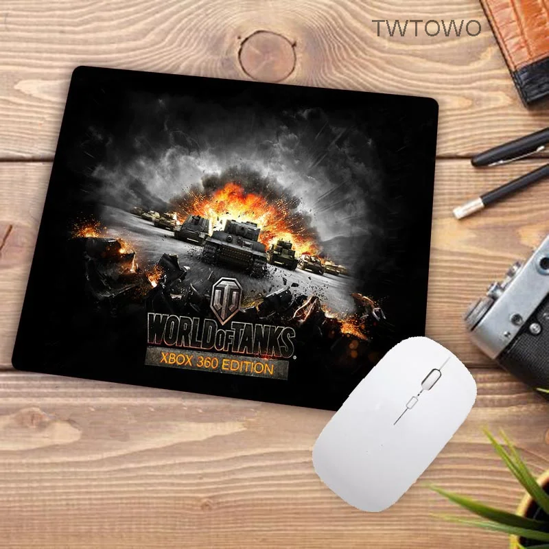 

Big Promotion Laptop Mouse Pad The World Of Tanks Style Design Large Gaming Gamer Anti-slip Rubber Mat Size 180X220X2MM