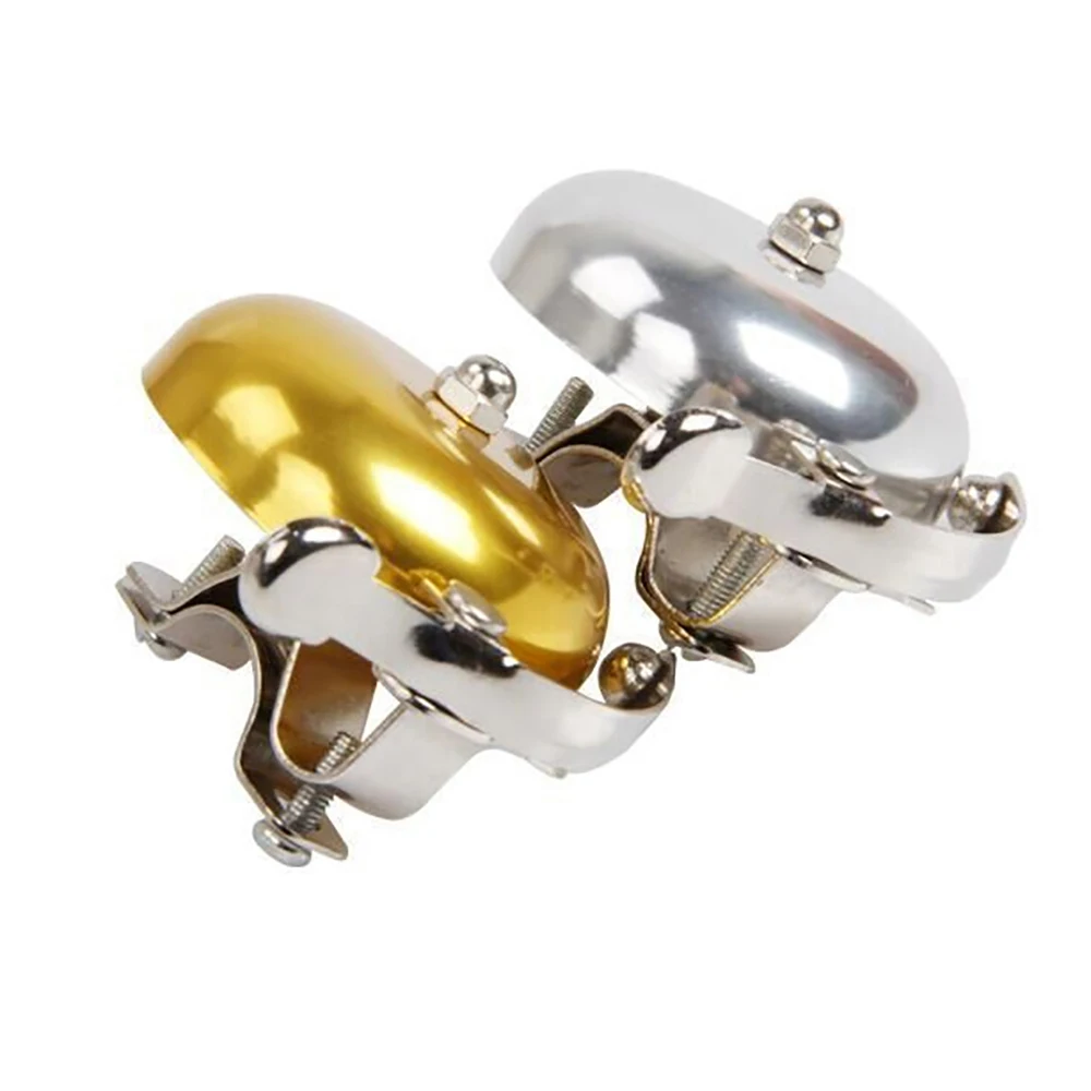 

Retro Metal Bike Ring Bicycle Cycling Handlebar Bell Sound Alarm Gold Horn New