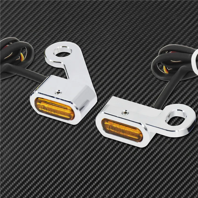 2X мотоцикл светодиодный E знак сигнала поворота светильник индикаторные Run
