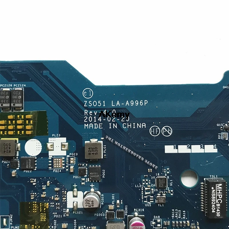 

Free shipping ZS051 LA-A996P For HP 15-G Laptop motherboard 764260-501 764260-001 with A8-6410 CPU DDR3 Notebook PC Motherboard