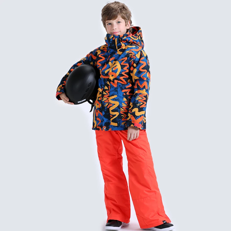 GS детский горнолыжный костюм,лыжный костюм для мальчика,kids ski clothes,горнолыжный костюм для мальчика