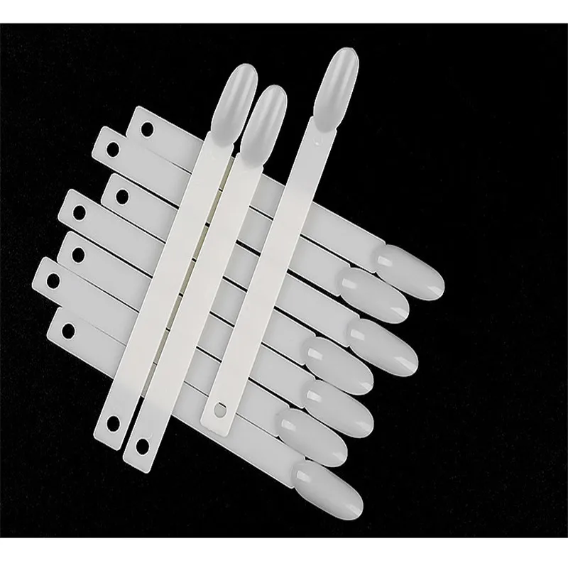 Веерообразный УФ-Гель-лак цветной дисплей таблица образцов тренировочная Пряжка