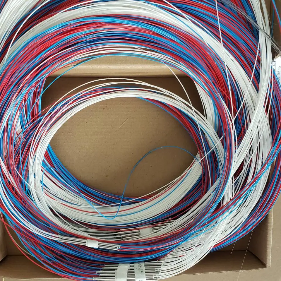 10PCS 1x2 10:90 copuler splitter 900um steel tube type fiber FBT |
