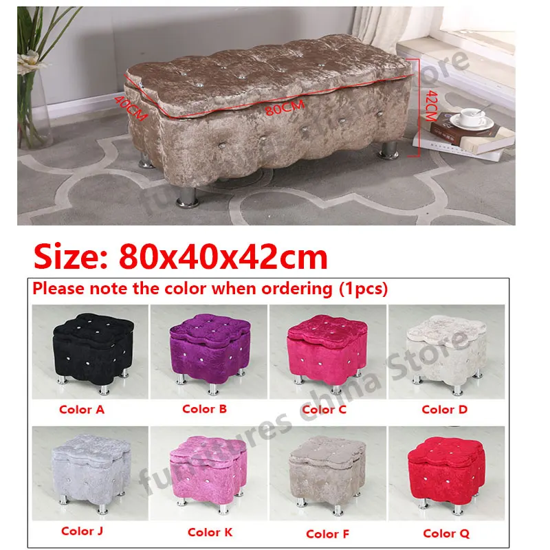 Табурет Т-образный из массива дерева прямоугольная скамейка для хранения обуви