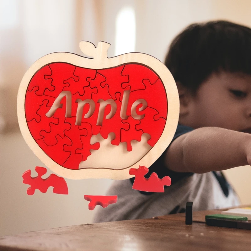 

Difficulty Irregular Shape MIni Wood Jigsaw Puzzle For Kids Adult Fidget Toy