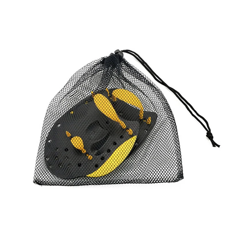 

Professional Adult Silicone Swimming Paddles Swimming Strokes Practice Correction Swimming Gloves Adjustable Hand Webbed Gloves