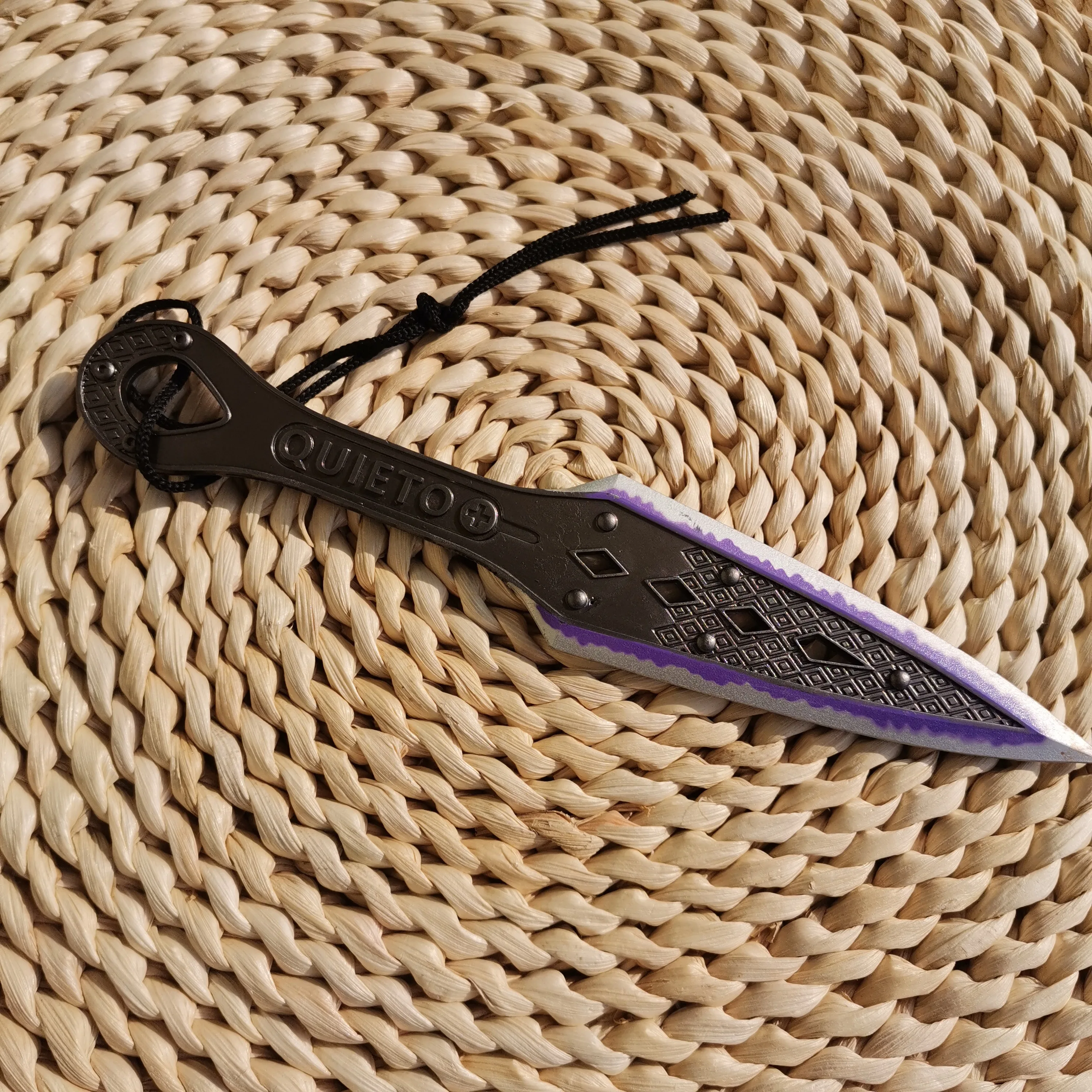 Apex Wraith Kunai Metal Prop Lengend Heirloom Alloy Hero Weapon Short Dagger Cosplay Full Size Unsharpened Model Gift | Дом и сад