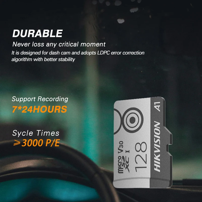 Карта памяти Micro SD HIKVISION 32 ГБ класс 10 SDXC TF-карта 128 64 макс. 100 Мб серия записи 4K для