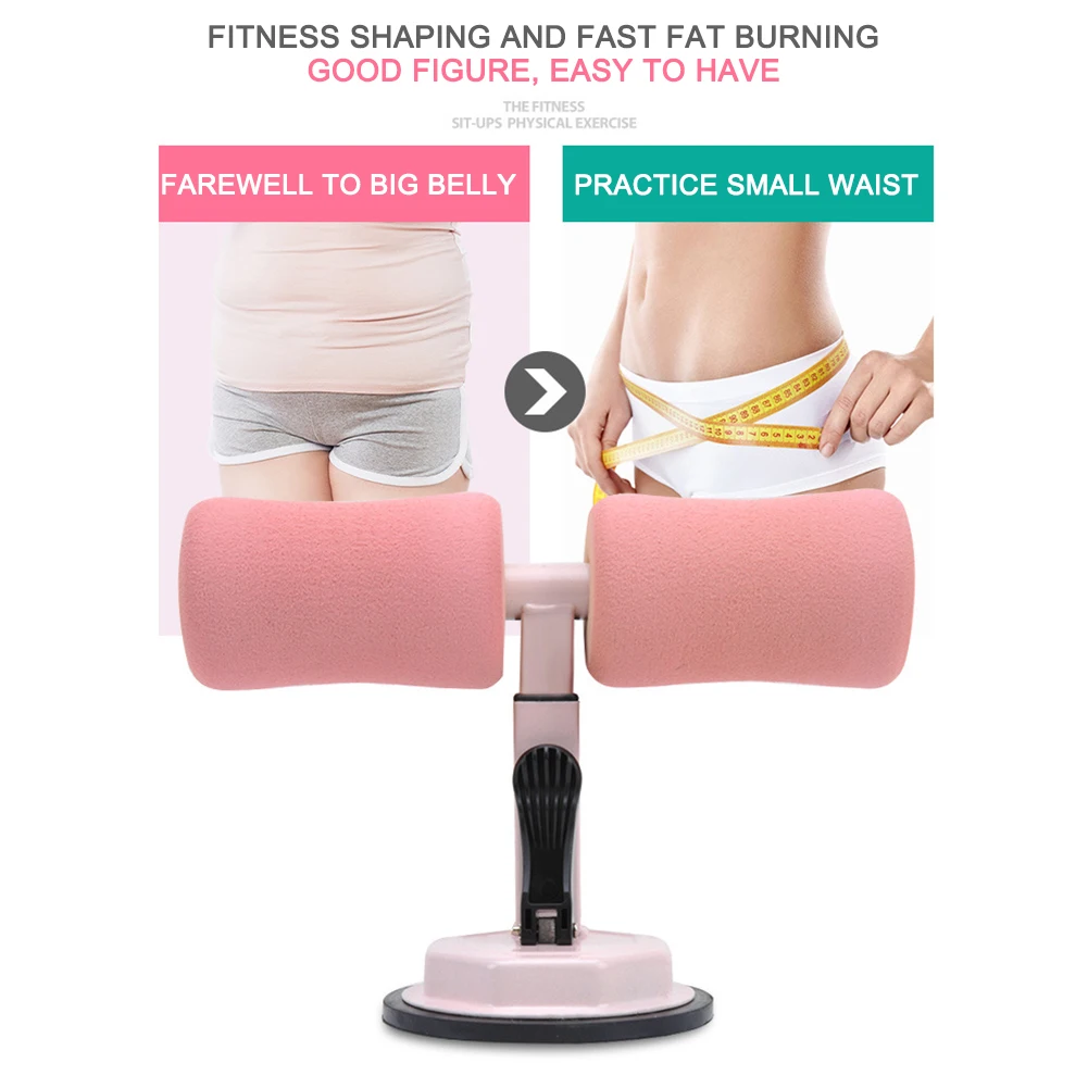 

Adjustable Sit-up Bar Floor Assistant Abdominal Exercise Stand Ankle Support Trainer Workout Equipment for Home Gym Fitness Gear