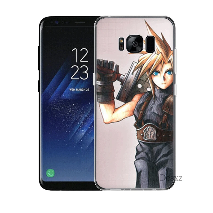 Телефон чехол для Samsung S3 S4 S5 S6 S7 S8 S9 S10E S10Plus Note 8 9 M10 M20 M30 M40 последняя фантазия VII FF7 |