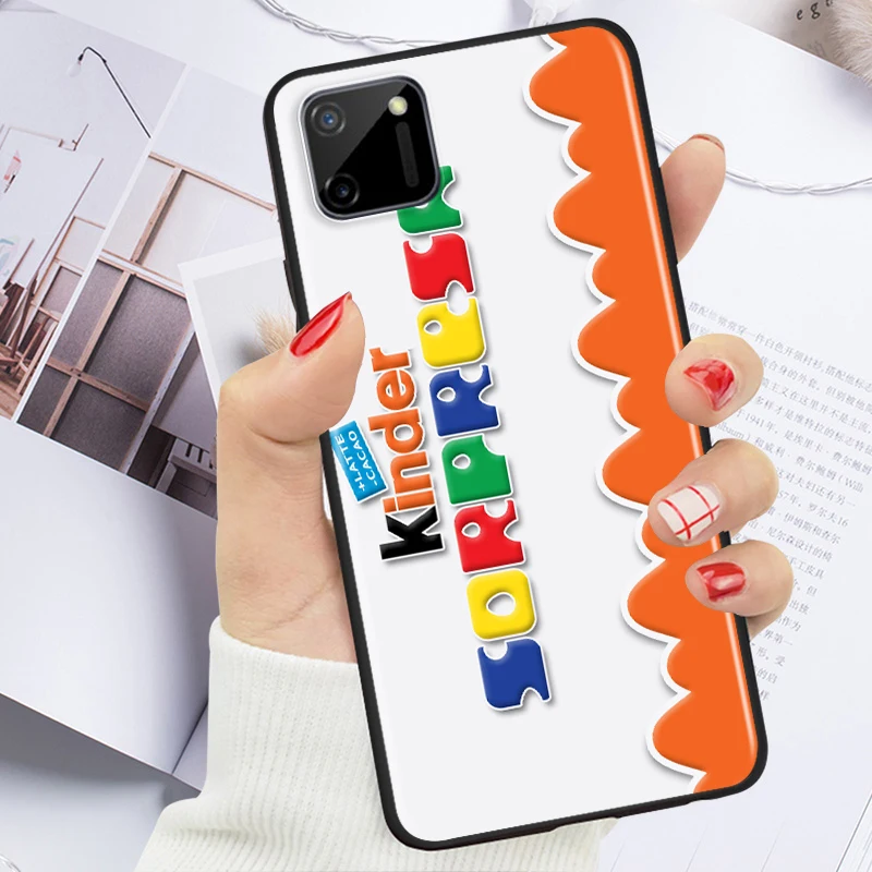 

Egg Kinder joy surprise for OPPO Realme V15 X5 X3 X50 X7 X2 C17 C11 C3 C2 7 7i 6 6S 6i 5 Narzo 20 Pro Black Phone Case