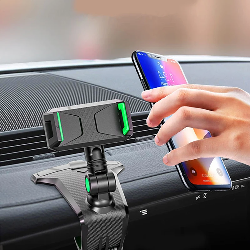 car cell phone support 1260 degree rotatable dashboard phone number in the car phone holder for 7 inch xiaomi mobile phone stand free global shipping