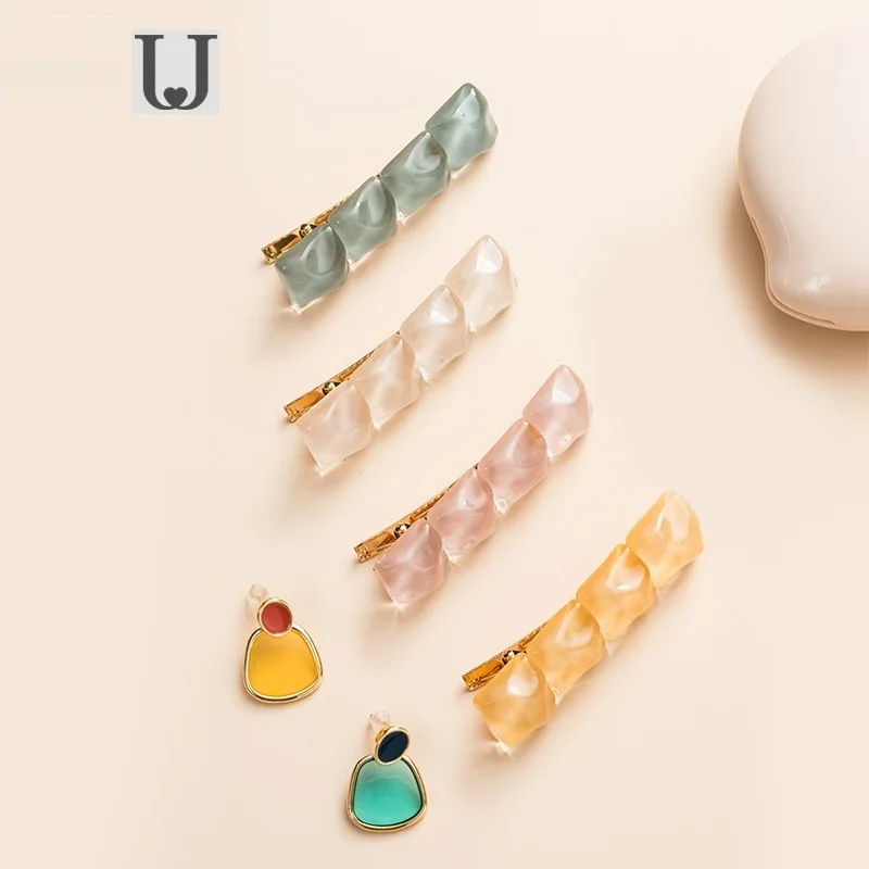 

Youpinjordanjudy квадратный заколка для волос, с украшением в виде кристаллов имитация заколки для волос модная Заколка-пряжка шпилька для волос Ср...