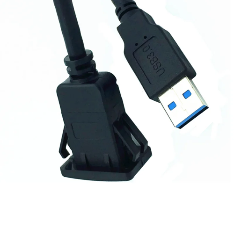 2M Waterproof USB 3.0 Extension Cable with Dual Ports for Car, Motorcycle, Marine Dashboard Description Image.This Product Can Be Found With The Tag Names Computer Cables Connecting, Computer Peripherals, Embedded usb extension adapter, PC Hardware Cables Adapters