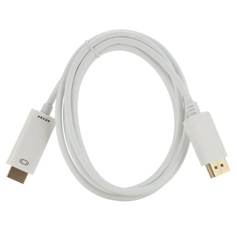 Larryjoe 4K * 2KDp в HDMI совместимая 1 8 м конверсионная линия Большой Dp совместимый 4k HD