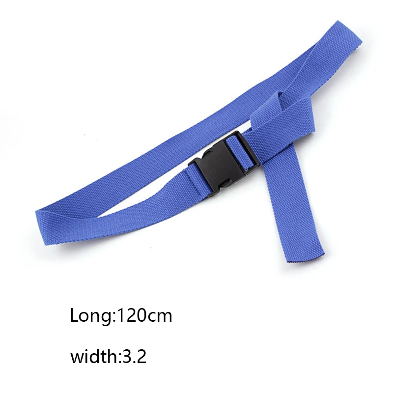 

2019 New Fashion Black Canvas Belt for Women Casual Female Waist Belts With Plastic Buckle Harajuku Solid Color Long Belts Hot