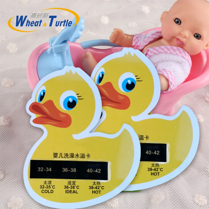 

2022 Duck And Rabit Cartoon LCD Water Temperature Thermometer Baby Shower Thermometer Bath Thermometer Baby Bath Thermometer