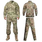 Мужская лыжная куртка брюки для девочек армии США костюм 's солдат боевых рубашки ACU джунгли камуфляж CP Тактический костюмы Airsoft маскировки военная форма