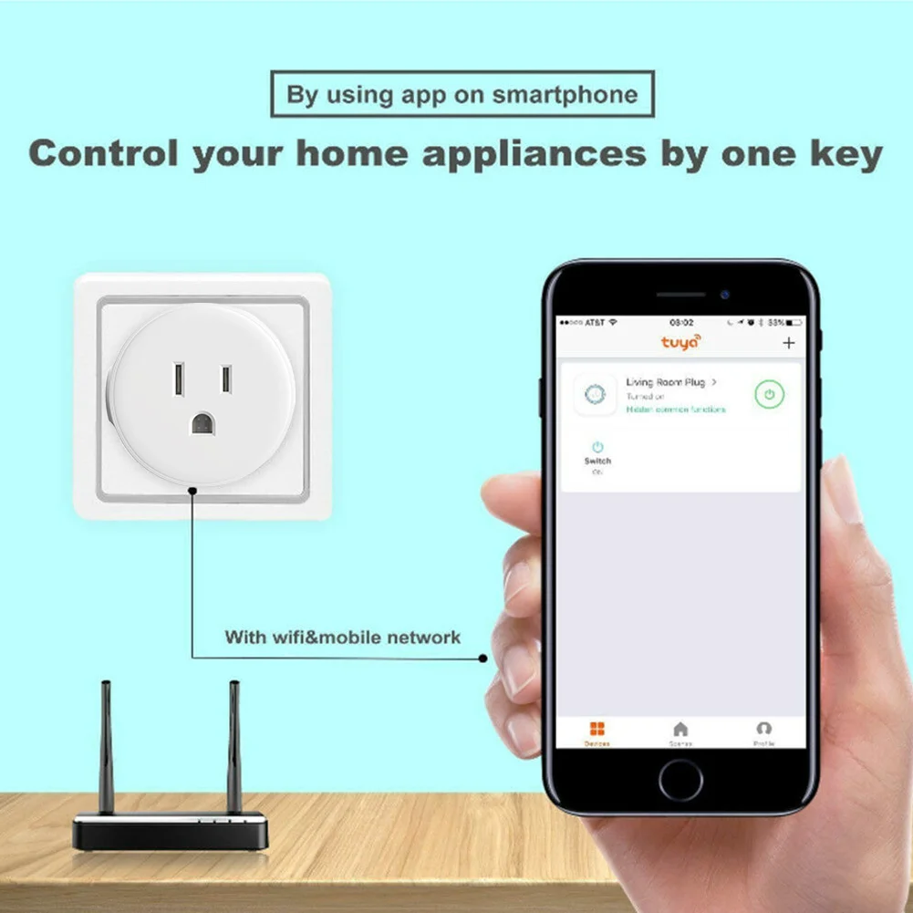 Новый Wi Fi переключатель для телефона 1 шт. умный пульт дистанционного управления