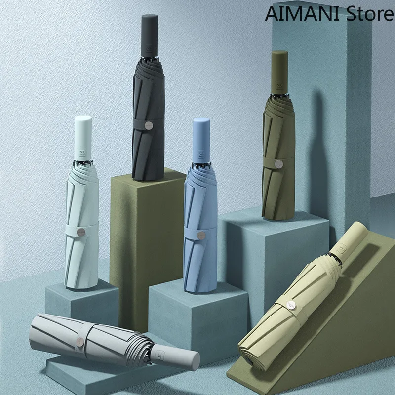 Автоматический зонт Betty Boop простой студенческий складной мужской от солнечного