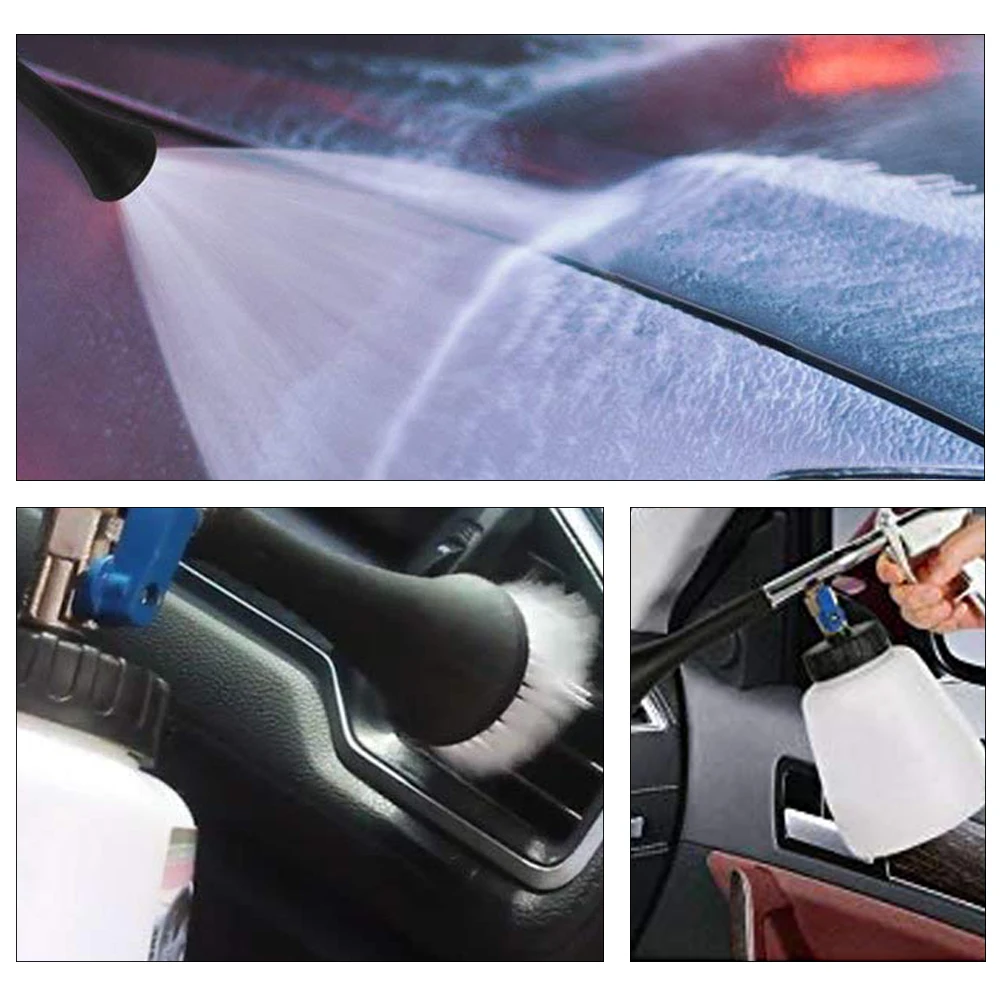 

Car High Pressure Washer Automobiles Water Gun Car Dry Cleaning Gun Deep Clean Washing Accessories Tornado Cleaning Tool Styling