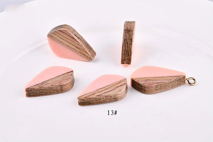 Аксессуары для DIY аксессуары серег в стиле ретро двухцветные серьги из дерева и