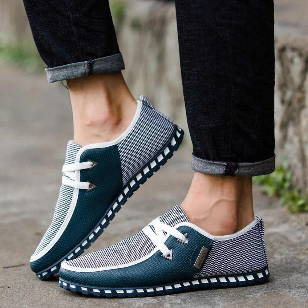 SOLI2/Лидер продаж мужская повседневная обувь легкая дышащая лоферы сезон