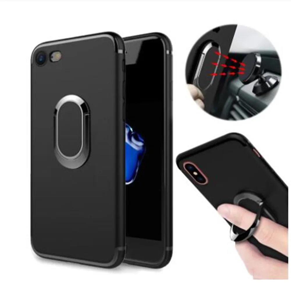 Мягкий чехол для ZTE Blade V9 Lite V10 Vita Nubia N1 Z9 Z11 Mini V6 Plus Max D6 X7 Z7 с кольцом-держателем