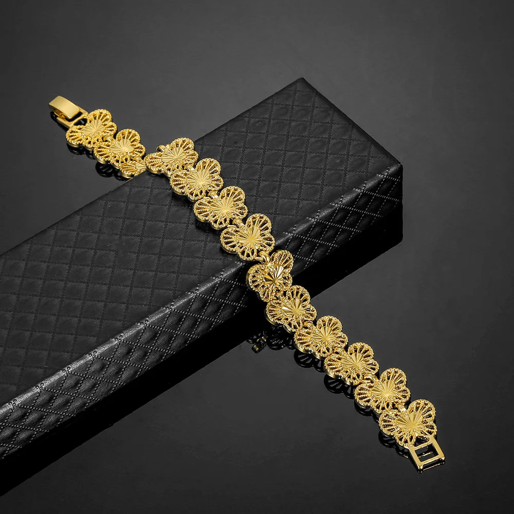 Модный браслет в форме золотистой бабочки турецкий Аллах кубинская цепь золотой