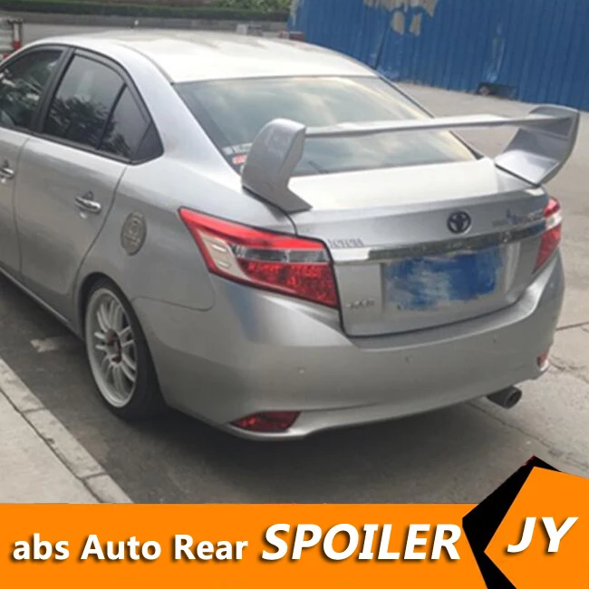 Спойлер для TOYOTA VIOS 2014-2017 спойлер FD из высококачественного АБС-материала заднего