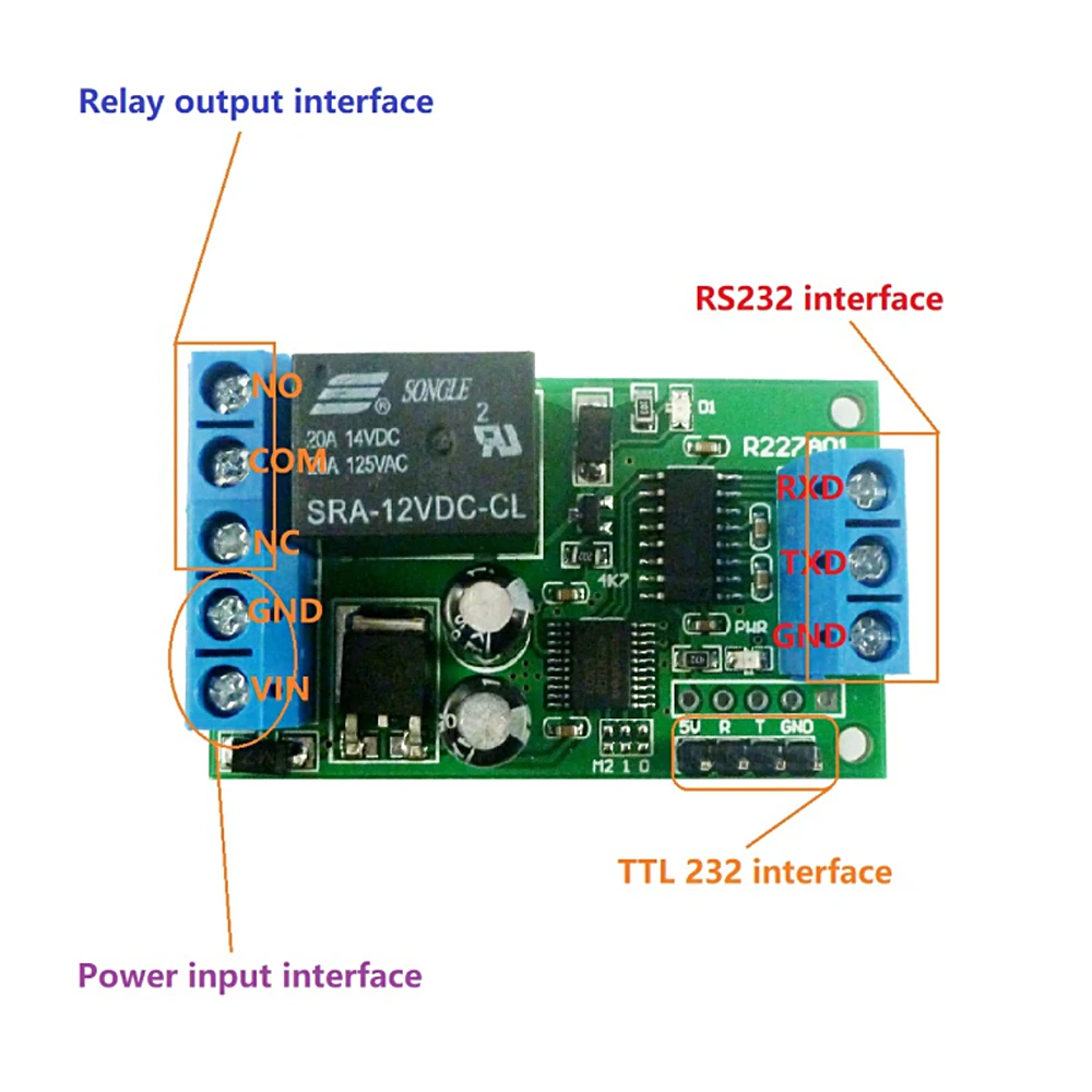 

Relay Module Timer Relay Digital Relay Module DC1-100V or AC85-265V Load Voltage DC12V Power-supply Timing Control Switch