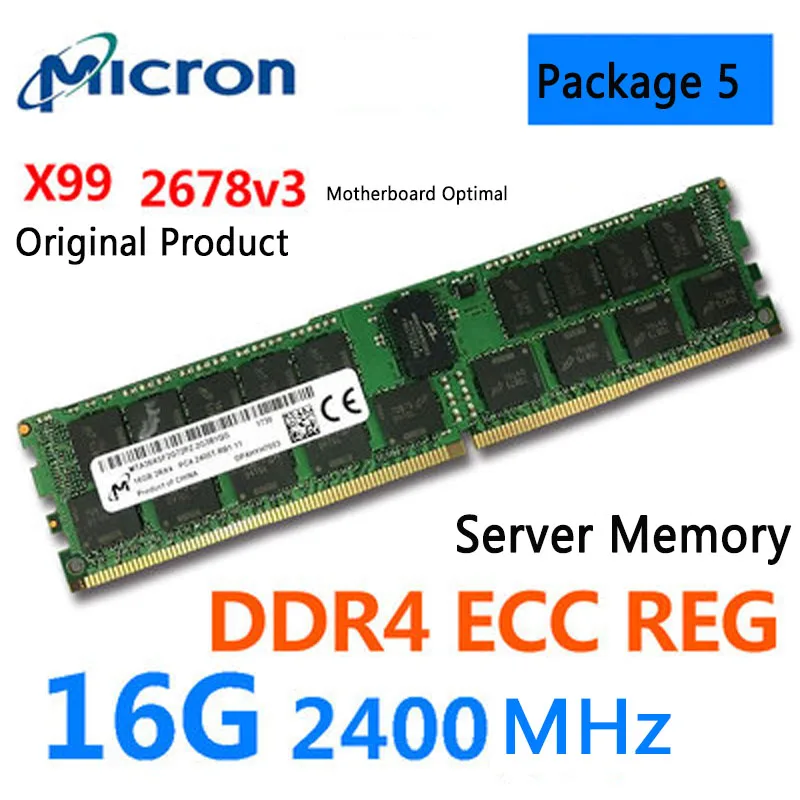 Samsung 16G Память DDR4 PC4 2133P 2400T ECC REG 32GB карта памяти сервера X99|Оперативная память| |