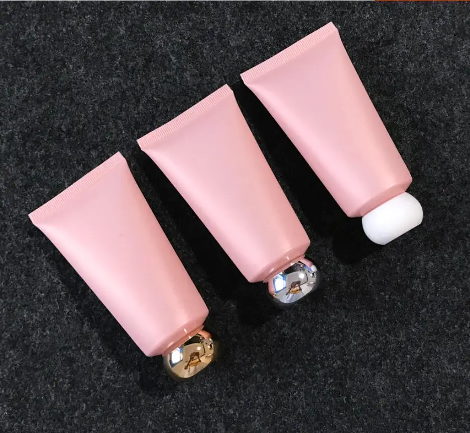 Пластиковый розовый Мягкий Тюбик 50 мл мягкое средство для мытья рук крем