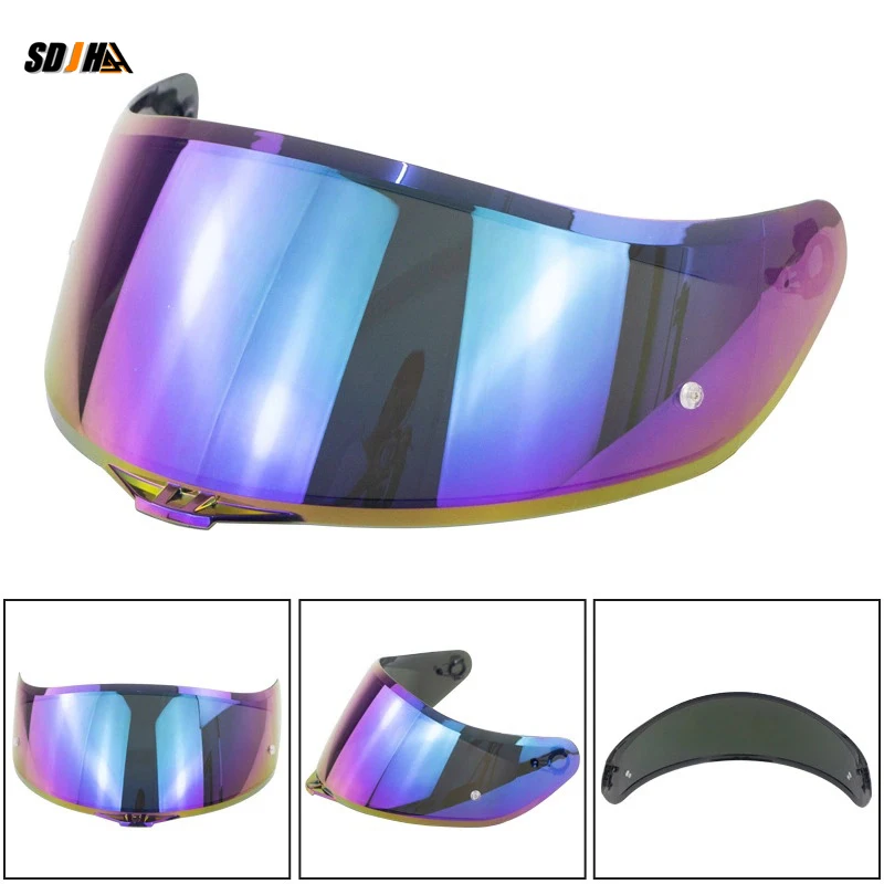 New adaptation Full Face Helmet Visor For K1 K5 K3SV Motorcycle helmet lens safety lens with anti-fog buckle