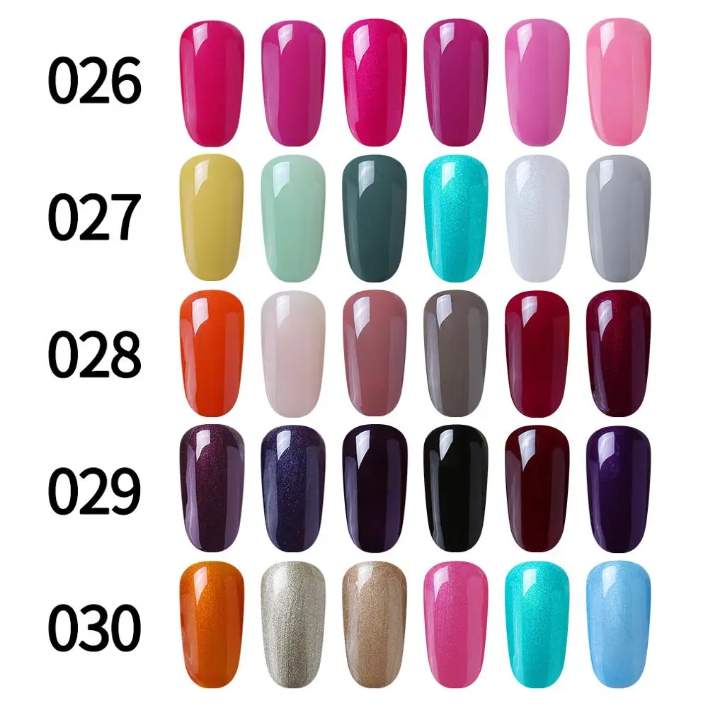 УФ-гель для ногтей CLAVUZ набор из 6 шт. 10 мл СВЕТОДИОДНЫЙ УФ-лампа полуперманентный