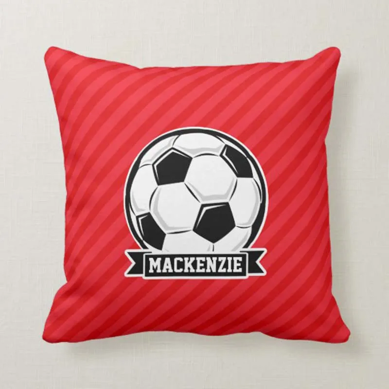 Крутая индивидуализированная детская наволочка для подушки Спортивная детский