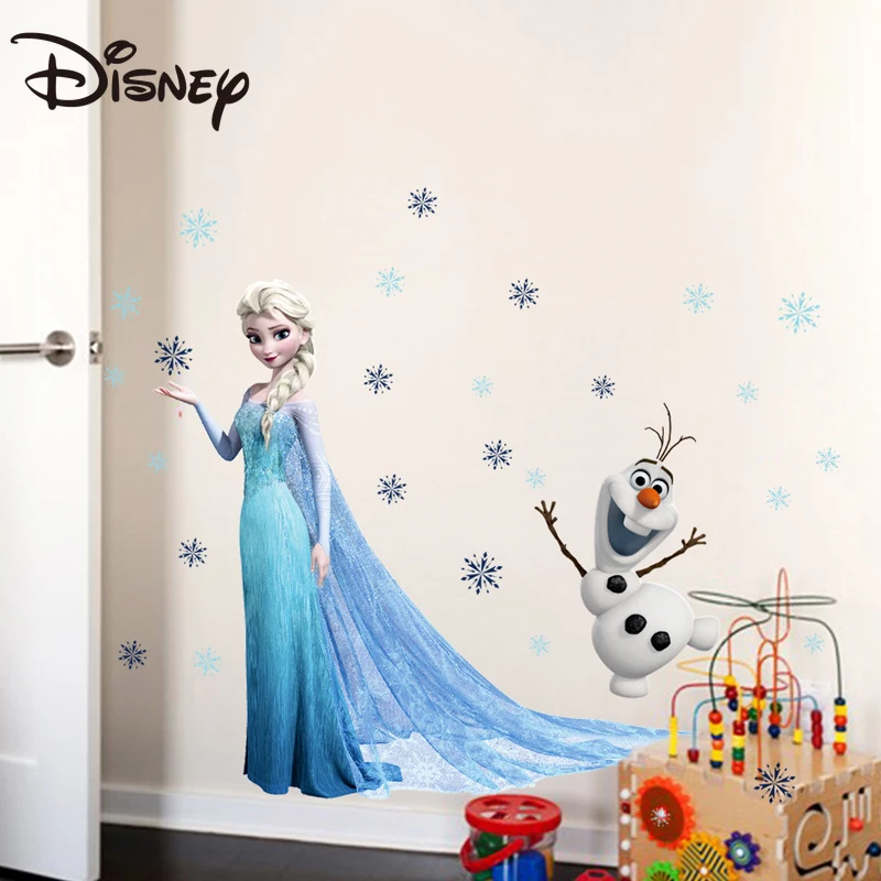 Настенные плакаты Disney Холодное сердце декоративные обои для детской спальни
