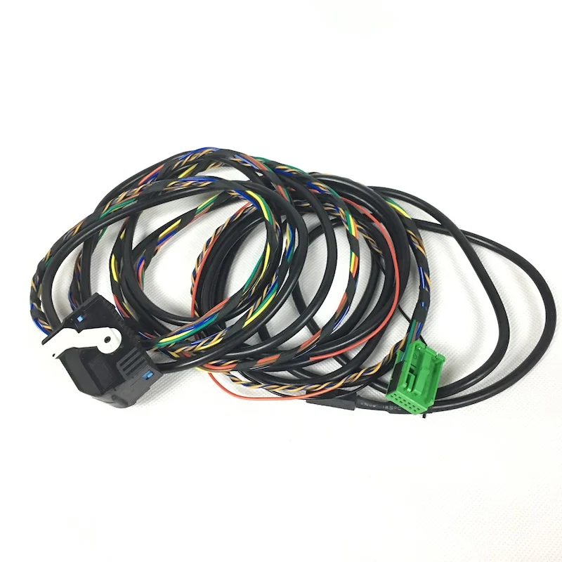 9W2 Bluetooth модуль с кабелем проводов для VW Golf MK6 Passat B6 Tiguan Jetta MK5 MK6 RCD510 микрофон 1K8035730D