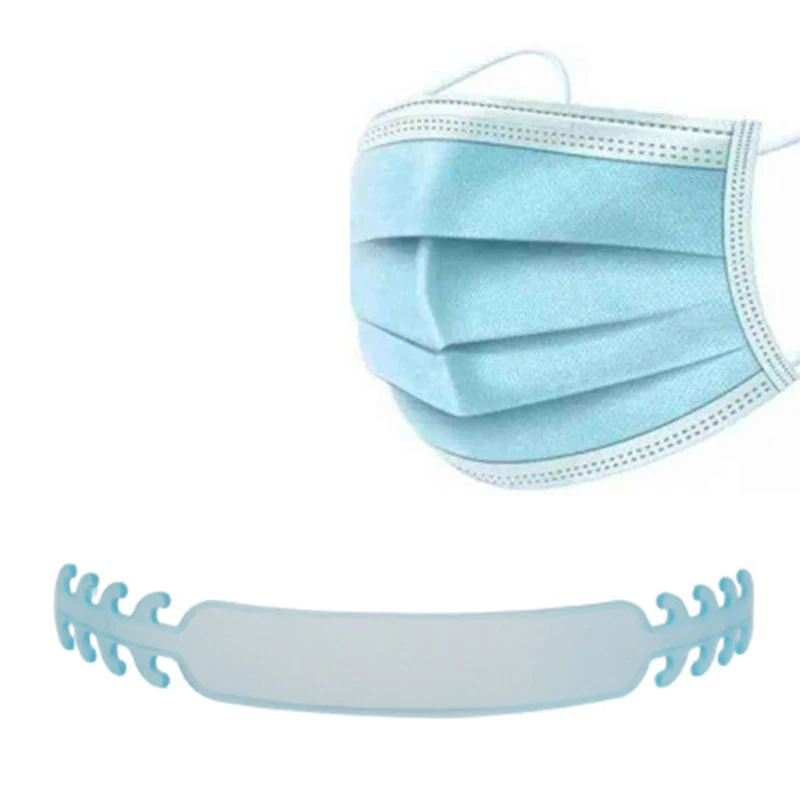 

20Pcs Adjustable Non-Slip Face Mask Ear Hook Earache Prevent Fixer Extension Hook Face Mask Buckle